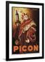 Picon-Achille Lucien Mauzan-Framed Art Print