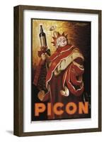 Picon-Achille Lucien Mauzan-Framed Art Print