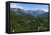 Picos de Europa and Valdeon valley from Puerto de Panderrruedas, Leon, Spain, Europe-Rolf Richardson-Framed Stretched Canvas