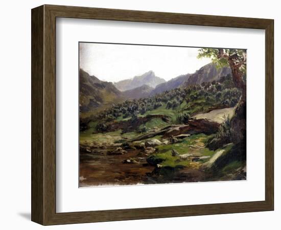 Picos De Europa, Ca. 1874-Carlos de Haes-Framed Giclee Print