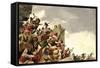 Pict Warriors Invade Britain-Peter Jackson-Framed Stretched Canvas