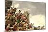 Pict Warriors Invade Britain-Peter Jackson-Mounted Giclee Print