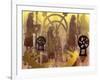 Pictish Birsay Stone-Gloria Wallington-Framed Giclee Print