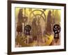Pictish Birsay Stone-Gloria Wallington-Framed Giclee Print