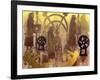 Pictish Birsay Stone-Gloria Wallington-Framed Giclee Print