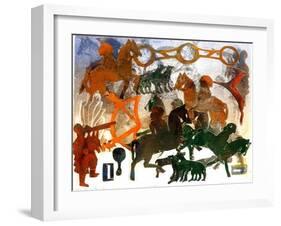 Pictish Heritage-Gloria Wallington-Framed Giclee Print