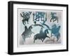 Pictish Hunting Scene III, 1995-Gloria Wallington-Framed Giclee Print