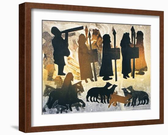 Pictish Journey, 2000-Gloria Wallington-Framed Giclee Print