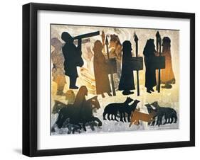 Pictish Journey, 2000-Gloria Wallington-Framed Giclee Print