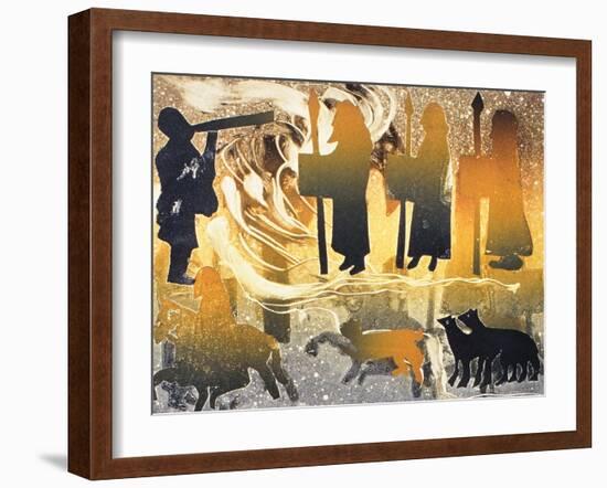 Pictish Melody, 2000-Gloria Wallington-Framed Giclee Print