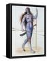 Pictish Woman-John White-Framed Stretched Canvas