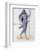 Pictish Woman-John White-Framed Giclee Print