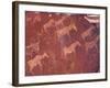 Pictograph, Engravings from Stone Age Culture, Twyfelfonstein Region, Namibia-Art Wolfe-Framed Photographic Print