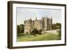 Picton Castle, Pembrokeshire, Wales, Home of the Phillips Family, C1880-Benjamin Fawcett-Framed Giclee Print