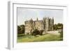 Picton Castle, Pembrokeshire, Wales, Home of the Phillips Family, C1880-Benjamin Fawcett-Framed Giclee Print
