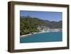 Picton Harbour from Ferry, Picton, Marlborough Region, South Island, New Zealand, Pacific-Stuart Black-Framed Photographic Print