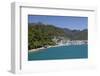 Picton Harbour from Ferry, Picton, Marlborough Region, South Island, New Zealand, Pacific-Stuart Black-Framed Photographic Print