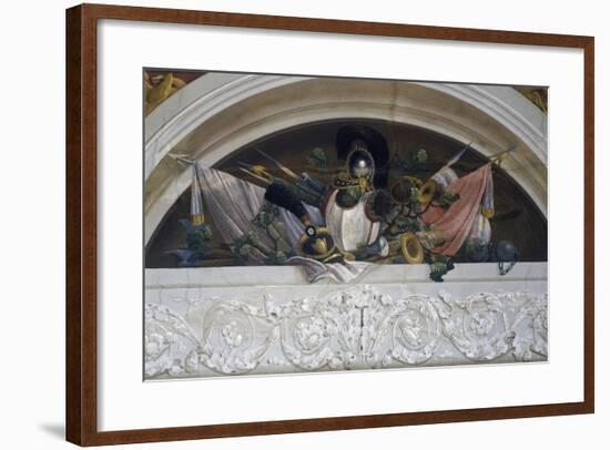 Pictorial Decoration of the Hall of the War, Duke's Apartment-null-Framed Giclee Print