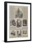 Pictorial History of Newcastle-null-Framed Giclee Print