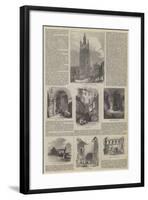 Pictorial History of Newcastle-null-Framed Giclee Print