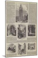 Pictorial History of Newcastle-null-Mounted Giclee Print