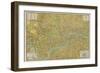 Pictorial Map of London-null-Framed Premium Giclee Print