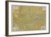 Pictorial Map of London-null-Framed Premium Giclee Print