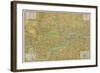 Pictorial Map of London-null-Framed Giclee Print