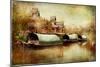 Pictorial Thailand - Artwork in Painting Style-Maugli-l-Mounted Art Print