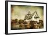 Pictorial Thailand - Artwork In Painting Style-Maugli-l-Framed Art Print