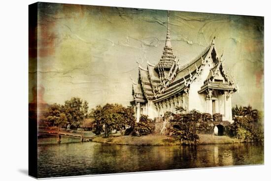 Pictorial Thailand - Artwork In Painting Style-Maugli-l-Stretched Canvas