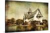 Pictorial Thailand - Artwork In Painting Style-Maugli-l-Stretched Canvas