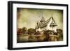 Pictorial Thailand - Artwork In Painting Style-Maugli-l-Framed Art Print