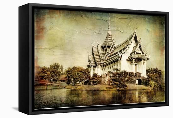 Pictorial Thailand - Artwork In Painting Style-Maugli-l-Framed Stretched Canvas