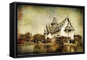Pictorial Thailand - Artwork In Painting Style-Maugli-l-Framed Stretched Canvas