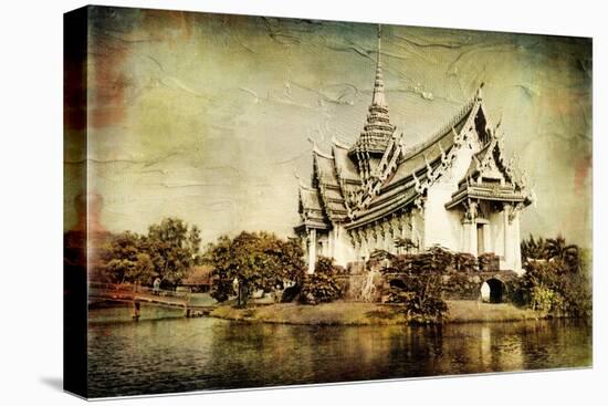 Pictorial Thailand - Artwork In Painting Style-Maugli-l-Stretched Canvas