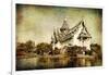 Pictorial Thailand - Artwork In Painting Style-Maugli-l-Framed Art Print