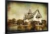 Pictorial Thailand - Artwork In Painting Style-Maugli-l-Framed Art Print