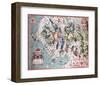 Pictorial View of Lancashire-null-Framed Art Print