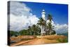 Pictorial View of Light Houe - Galle Fort (Sri Lanka)-Maugli-l-Stretched Canvas