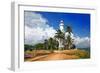 Pictorial View of Light Houe - Galle Fort (Sri Lanka)-Maugli-l-Framed Photographic Print