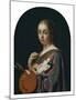 Pictura (An Allegory of Painting)-Frans van Mieris the Elder-Mounted Art Print