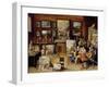 Pictura, Poesis and Musica in a Pronkkamer-Frans Francken the Younger-Framed Giclee Print