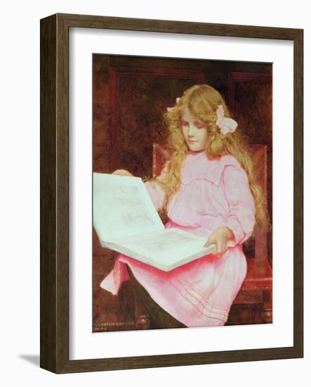 Picture Book, 1909-George Lawrence Bulleid-Framed Giclee Print