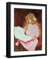 Picture Book, 1909-George Lawrence Bulleid-Framed Giclee Print