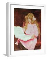 Picture Book, 1909-George Lawrence Bulleid-Framed Giclee Print