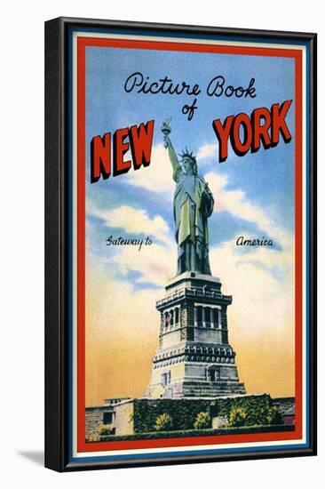 Picture Book of New York-null-Framed Poster