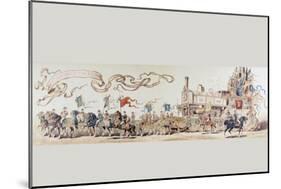 Picture Celebrating 50 Years of the Belgian Railway System from 1835 to 1885, 1886-Armand Jean Heins-Mounted Giclee Print