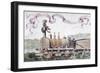 Picture Celebrating the First Train from Brussels to Mechlin in 1835, 1886-Armand Jean Heins-Framed Giclee Print