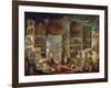 Picture Gallery with Views of Ancient Rome (Roma Antic)-Giovanni Paolo Panini-Framed Giclee Print